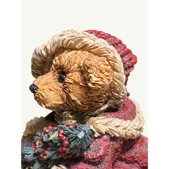 Boyds Bears & Friends Santa Bear Figurine 1993 Christmas Edition - Picture 12 of 14